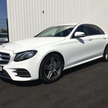 Mercedes E220d AMG Line Saloon White
